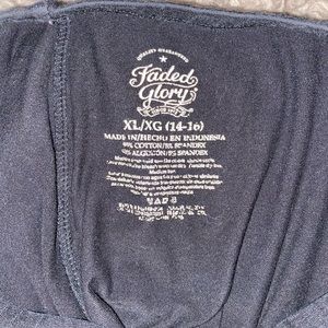 Short leggings, long biker shorts.